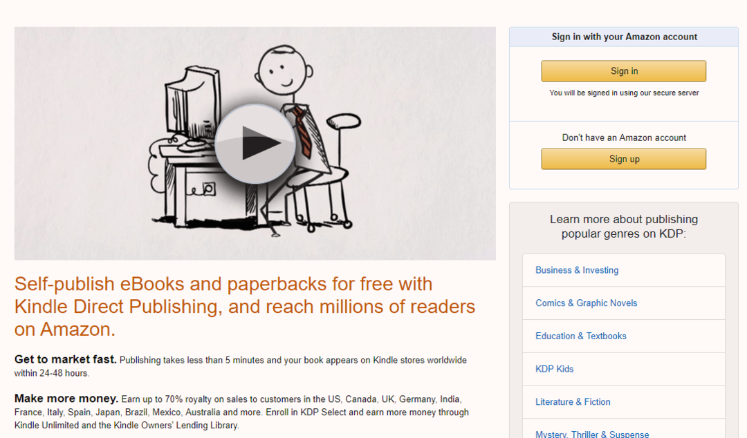 Руководство для начинающих по самостоятельной публикации на Amazon Kindle