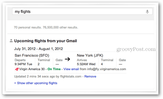 Как включить результаты Gmail в поиске Google