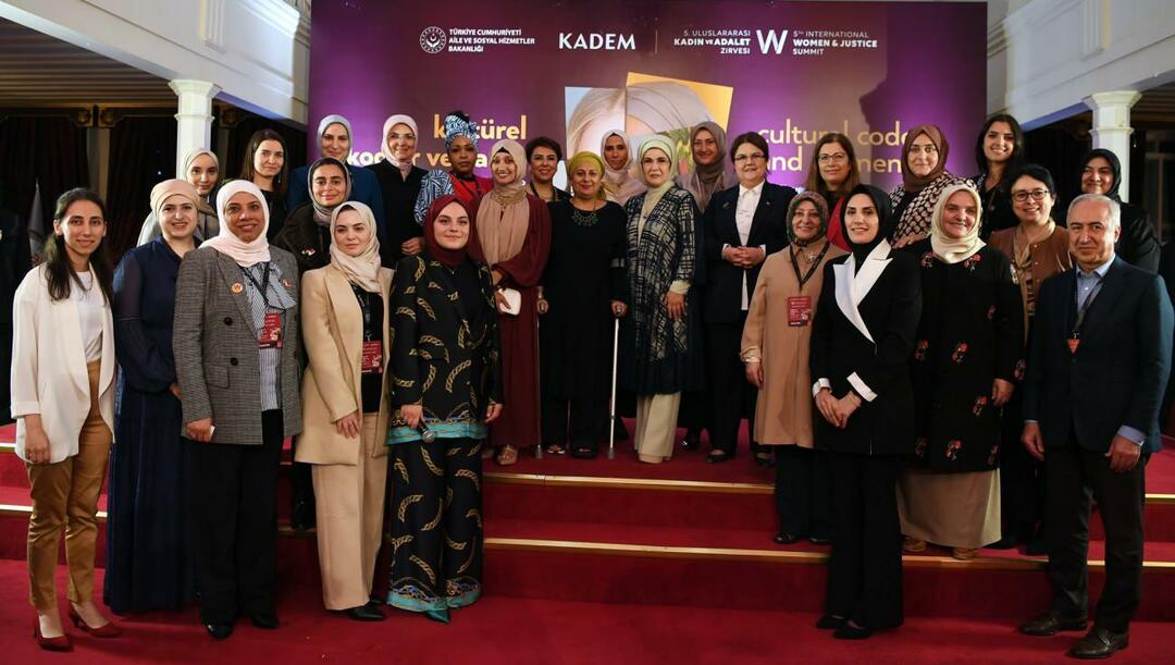 Эмине Эрдоган выступила на Международном саммите «Женщины и справедливость», представители НПО