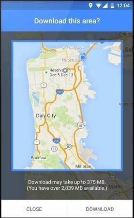 Как использовать новые обновленные Google Offline Maps на Android