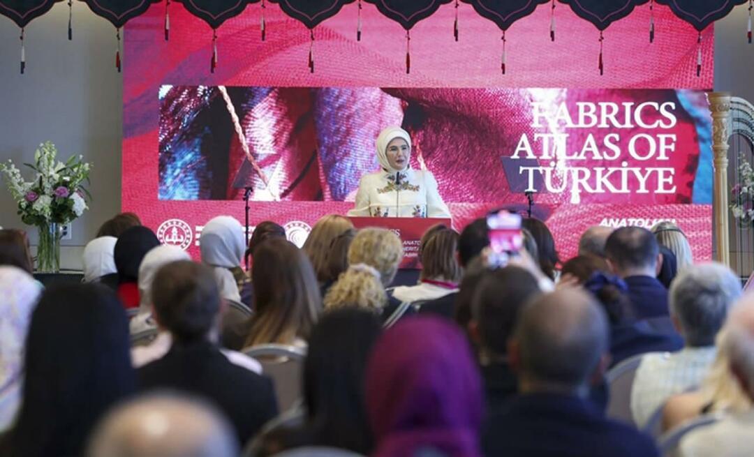 Первая леди Эрдоган встретилась с женами лидеров в Нью-Йорке: анатолийские плетения были ослепительны