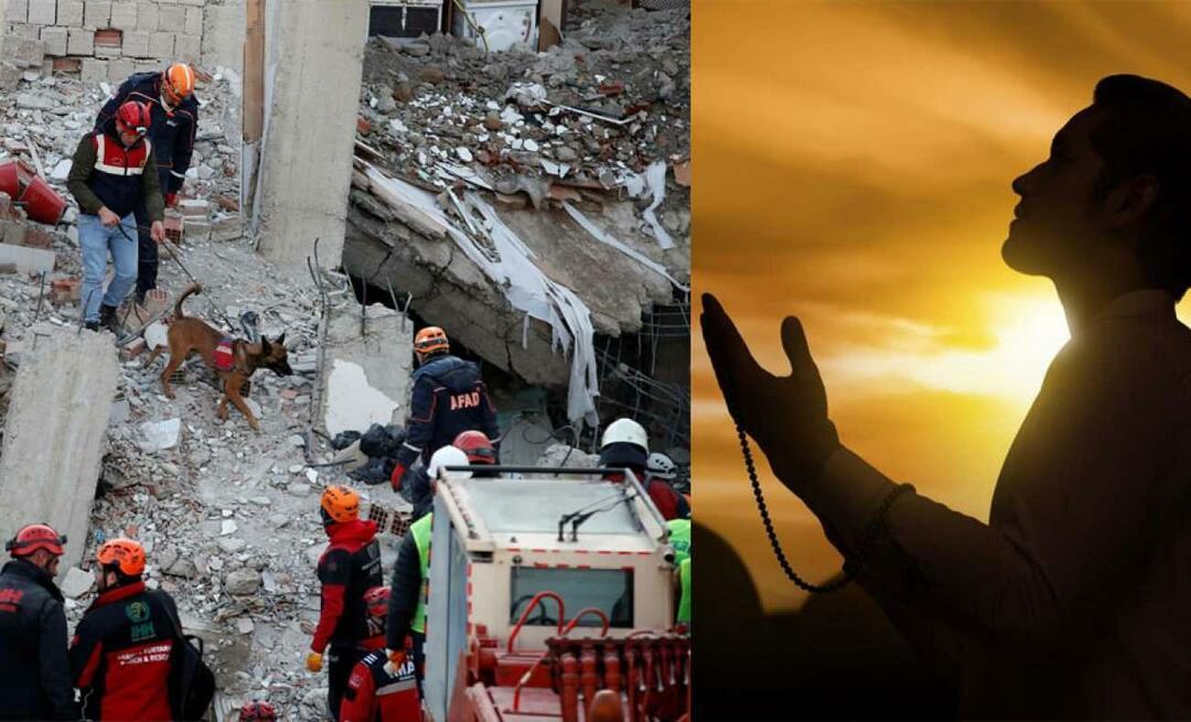 Какие молитвы возносятся за тех, кто находится под обломками землетрясения?