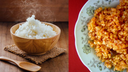 Булгур или рис делает прибавку в весе? Каковы преимущества булгура и риса? Ешь рис ...