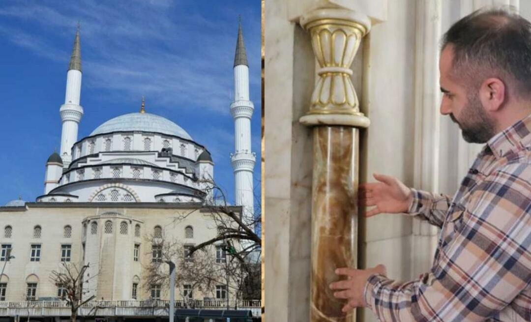Мечеть Иззет-паши в Элязыге не пострадала от 3 землетрясений благодаря балансировочным колоннам!