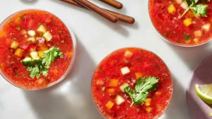 Как приготовить восхитительный арбузный суп? Рецепт арбузного супа