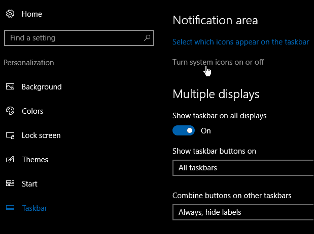Windows 10 Совет. Выберите значки, отображаемые в системном трее