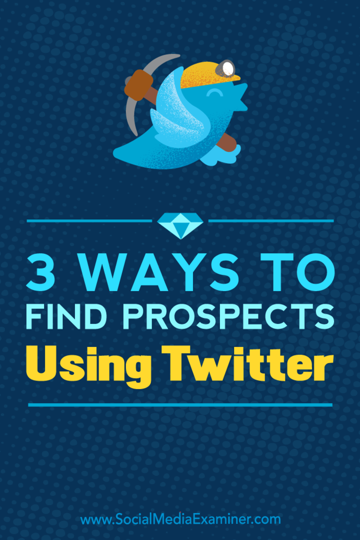 Три способа найти потенциальных клиентов с помощью Twitter: специалист по социальным медиа