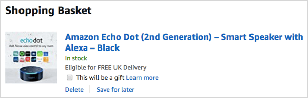Echo Dot от Amazon был лидером продаж на Рождество 2017 года.