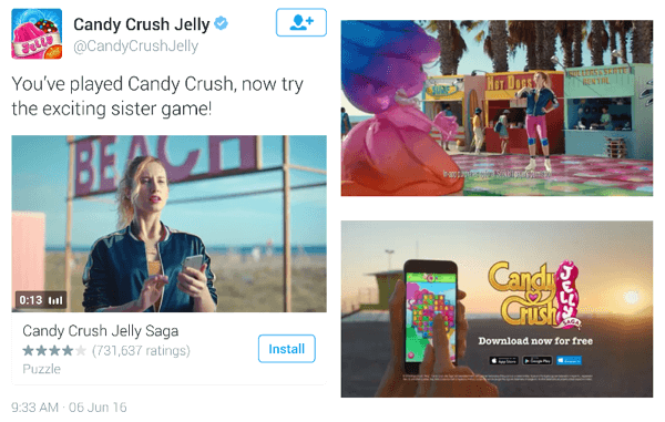конфеты давка твиттер видео реклама