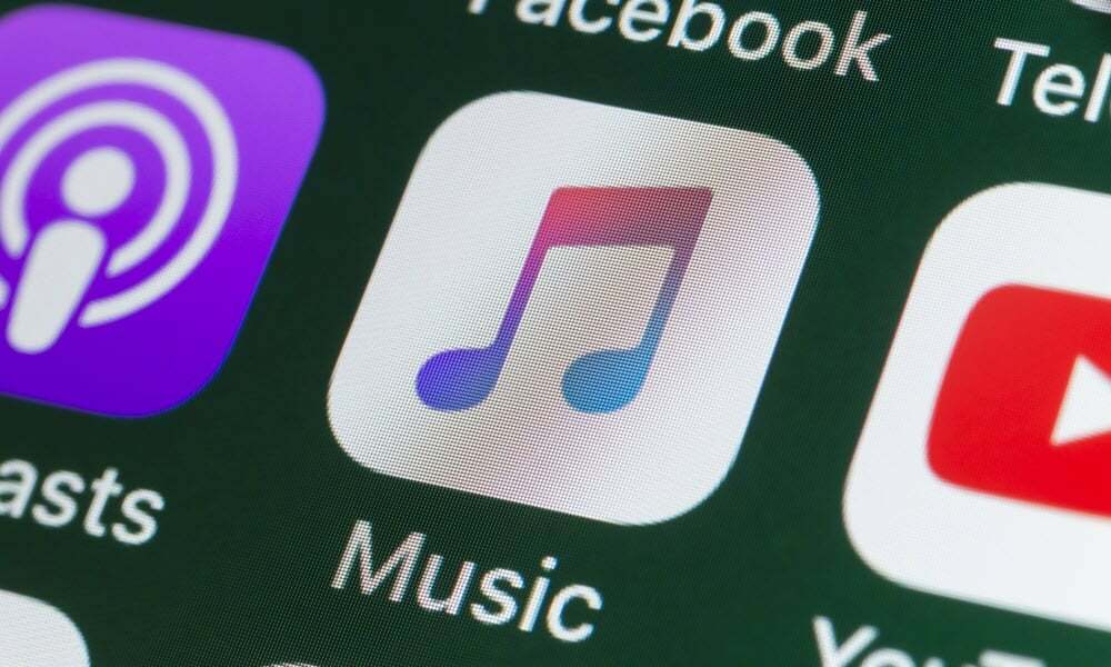 Как просмотреть историю Apple Music