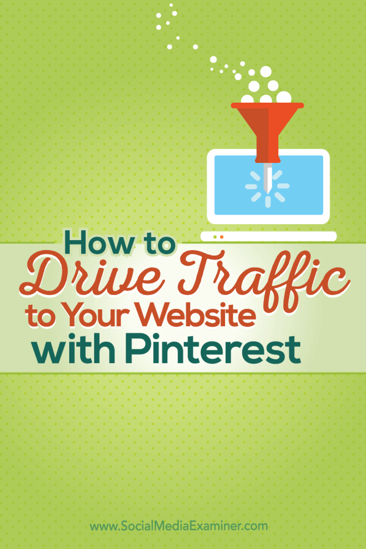 используйте pinterest для привлечения трафика на ваш сайт