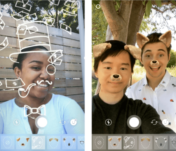 Камера Instagram представила два новых фильтра для лица, которые можно использовать во всех фото и видео продуктах Instagram.