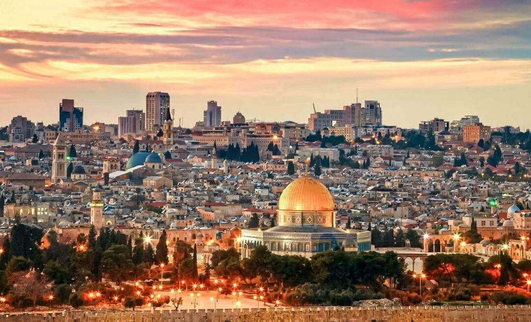 История Иерусалима. Почему Иерусалим так важен для мусульман?