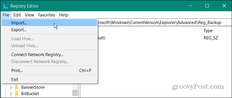 Ключи реестра Windows