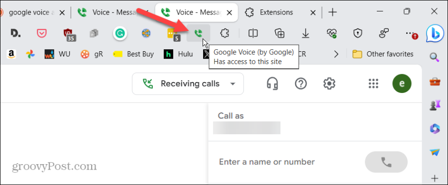Расширение Google Voice для Chrome Microsoft Edge
