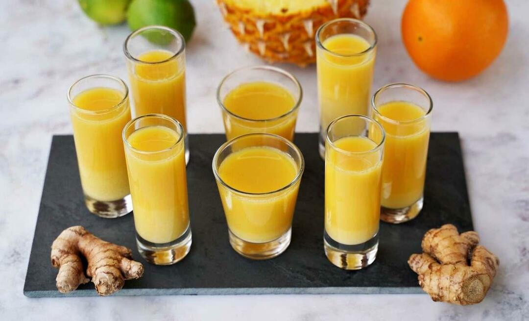 Рецепты здоровых шотов, которые украшают кожу! Что такое Ginger Shot и как это делается?