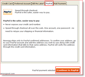 Интернет-магазин Checkout:: PayPal