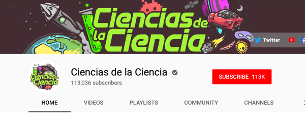 Как нанимать платных социальных лидеров на примере испаноязычного канала YouTube Ciencias de la Ciencia