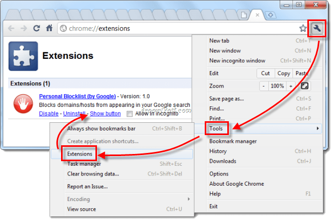 Как заблокировать некачественные сайты из результатов поиска Google в Chrome