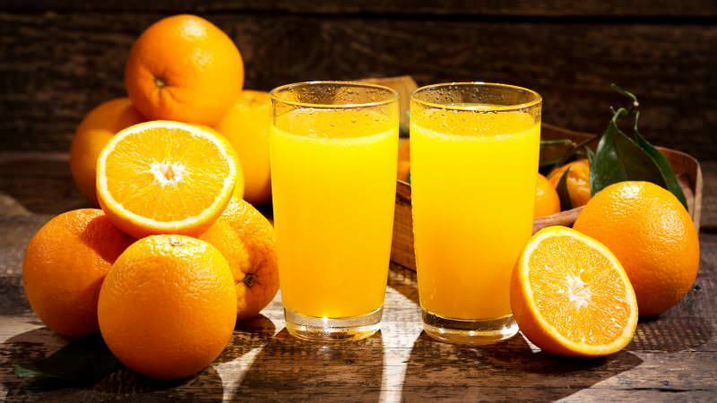 Вред употребления апельсинового сока на завтрак