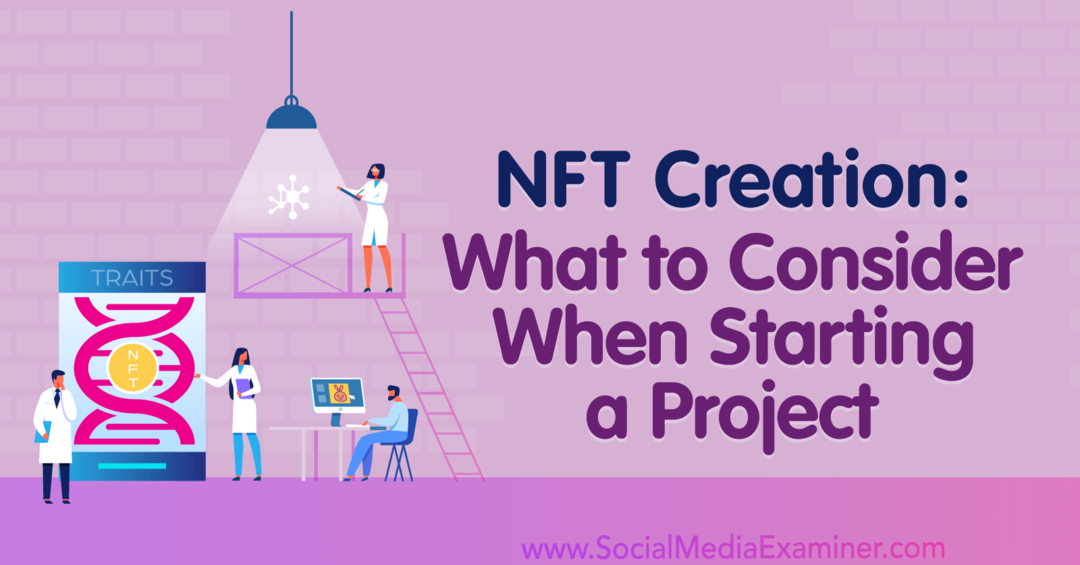 Создание NFT: что следует учитывать при запуске проекта: исследователь социальных сетей