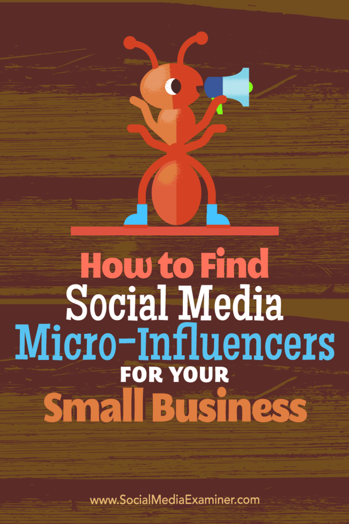 Как найти влиятельных лиц в социальных сетях для вашего малого бизнеса: специалист по социальным сетям