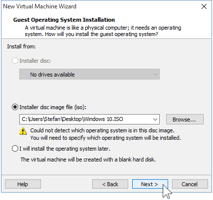 03 Установочный файл Windows 10 ISO