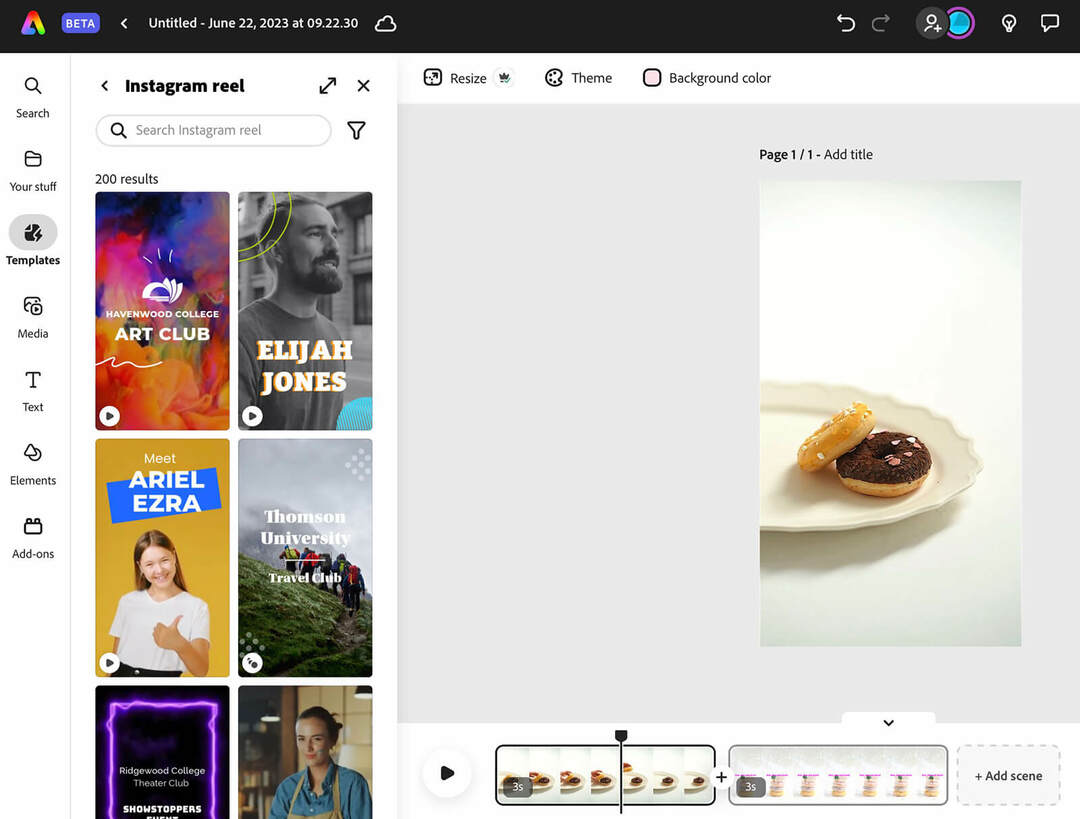 приложения для редактирования видео-короткая форма-контент-adobe-express-бета-версия-instagram-reel-1