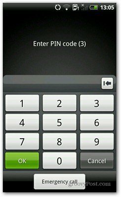 PIN-код Android