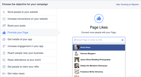 страница facebook как создание рекламы