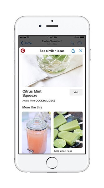 Новое расширение чата Pinterest для Messenger делает обмен пинами быстрее и проще, чем когда-либо.