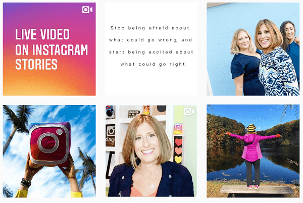 Держите свой контент последовательным и привлекайте людей к своей ленте через свои истории в Instagram.