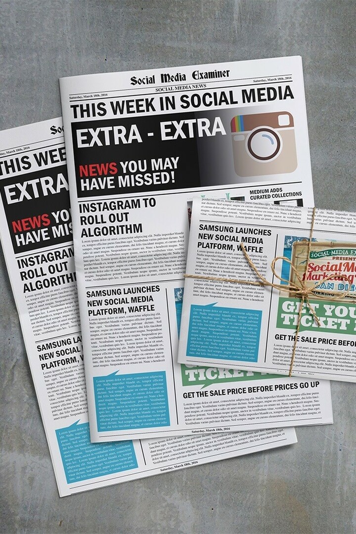 Instagram для развертывания алгоритма: на этой неделе в социальных сетях: Social Media Examiner