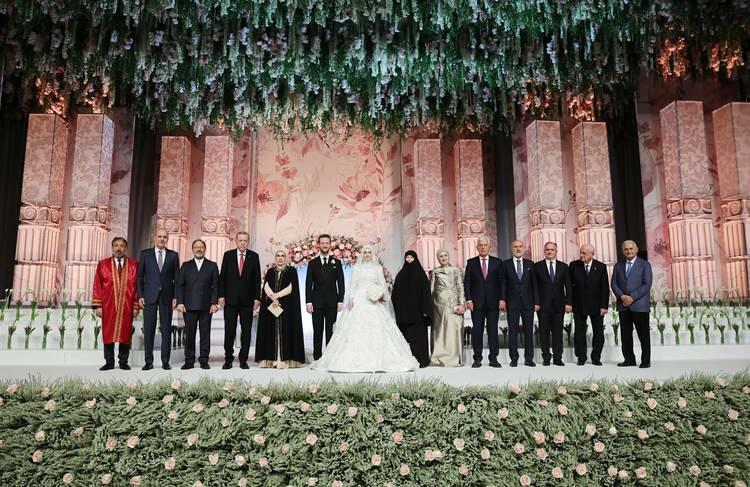 Свадебная церемония племянника президента Эрдогана Усамы Эрдогана