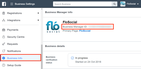 Используйте Facebook Business Manager, шаг 9.