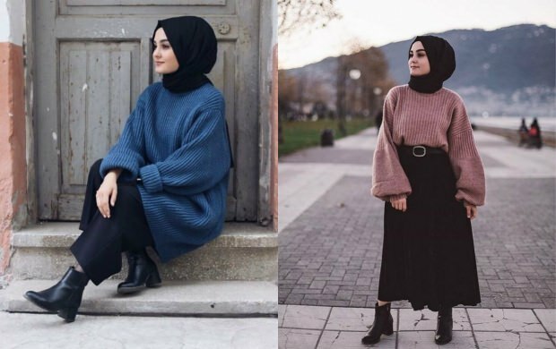 арбузный рукав хиджаб