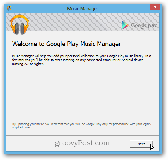 Установите Google Music Manager