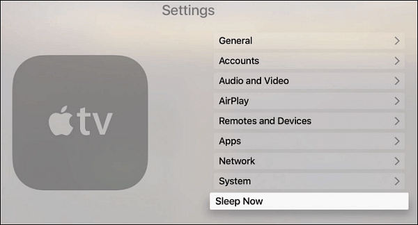 Как контролировать, когда ваш новый Apple TV засыпает