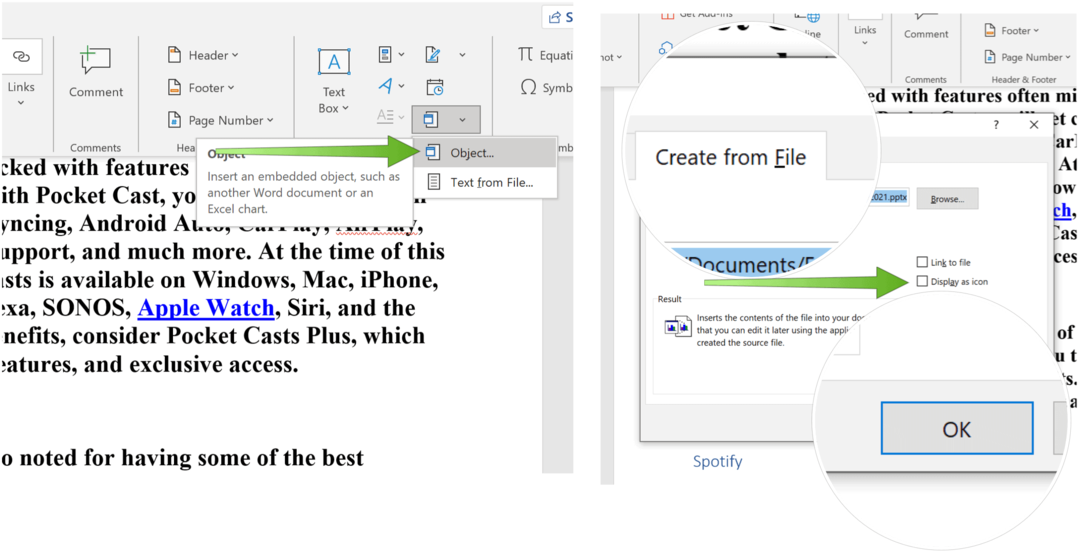 Встраивание слайда PowerPoint в PowerPoint из файла