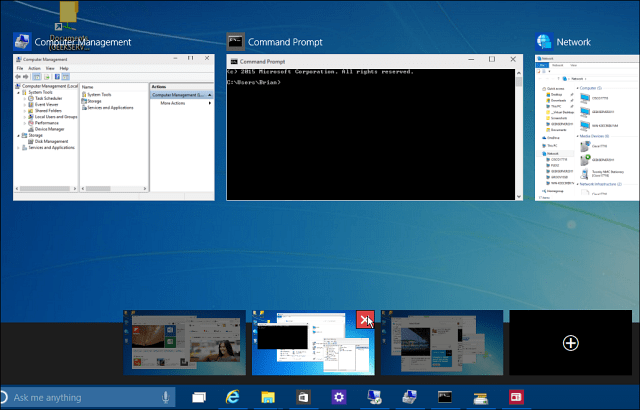 Закройте Windows 10 Virtual Desktop