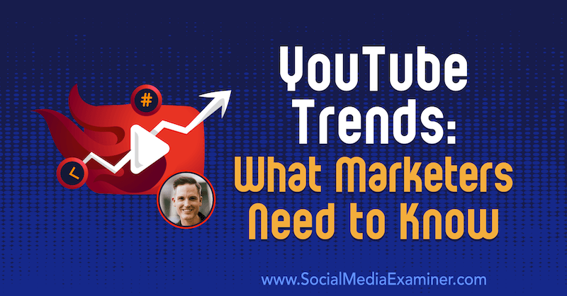 Тенденции YouTube: что нужно знать маркетологам с идеями Шона Каннелла в подкасте по маркетингу в социальных сетях.