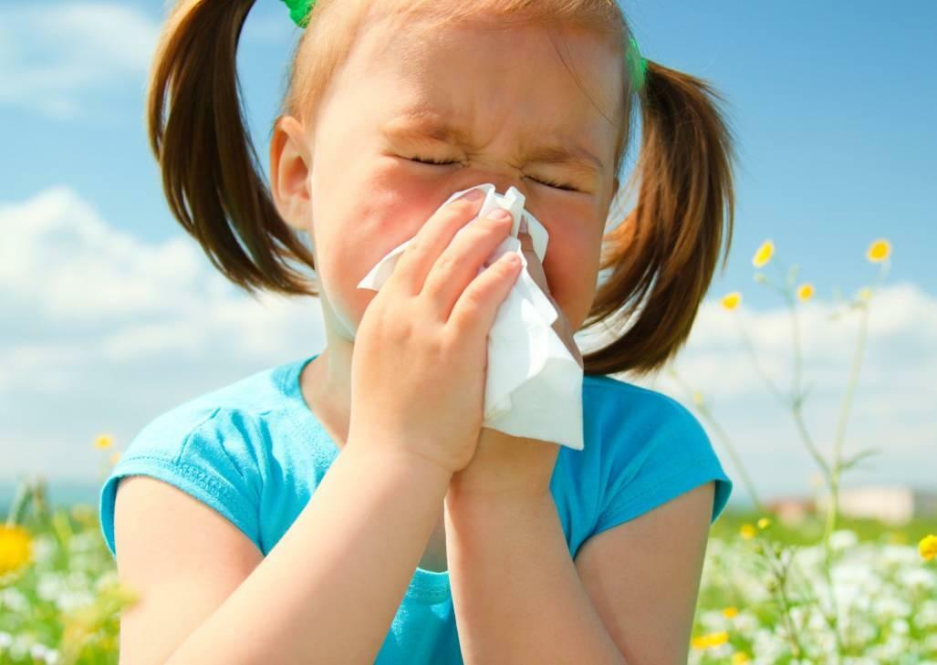 Симптомы сезонной аллергии у детей
