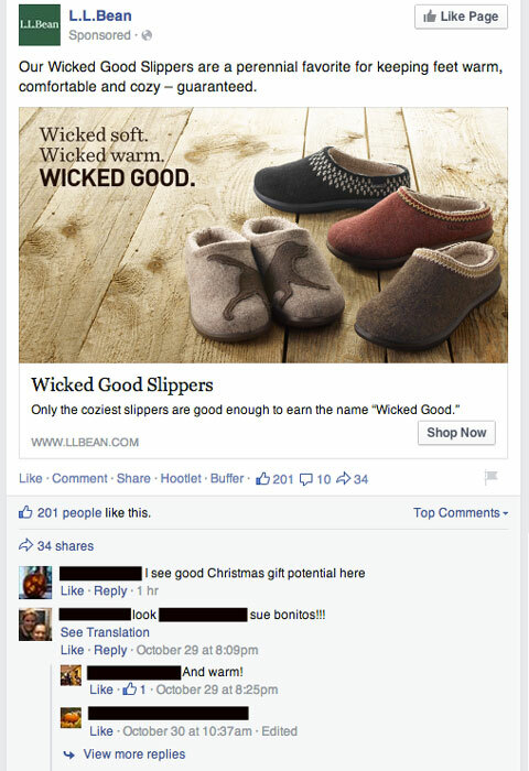 Target ll bean-реклама с комментариями в социальных сетях