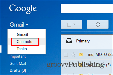 Gmail star контактирует с рабочим столом