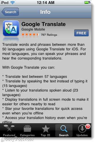 загрузите и установите приложение google translate для iphone, ipad и ipod