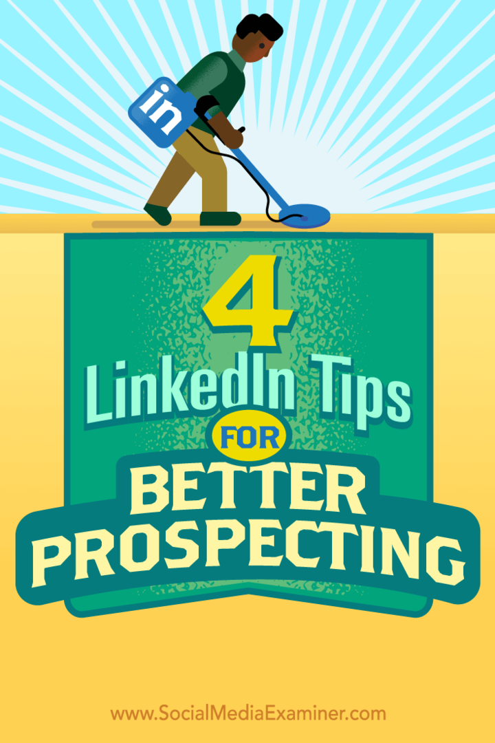 4 совета LinkedIn по поиску потенциальных клиентов: специалист по социальным сетям