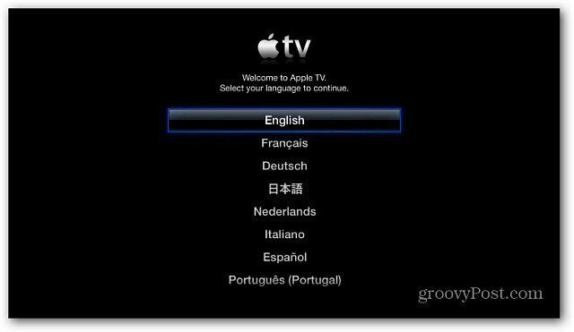 Настройка Apple TV