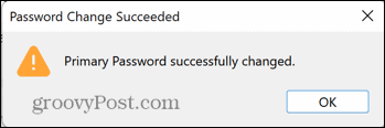 файрфокс поменял пароль