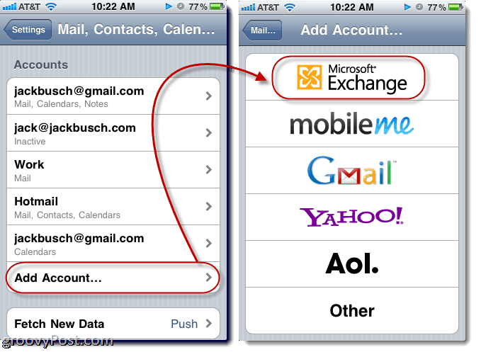 Как синхронизировать электронную почту, контакты и календари Hotmail с iPhone с помощью ActiveSync (с помощью Push!)