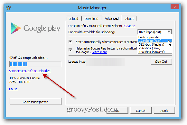 Как использовать Google Music Scan and Match Service
